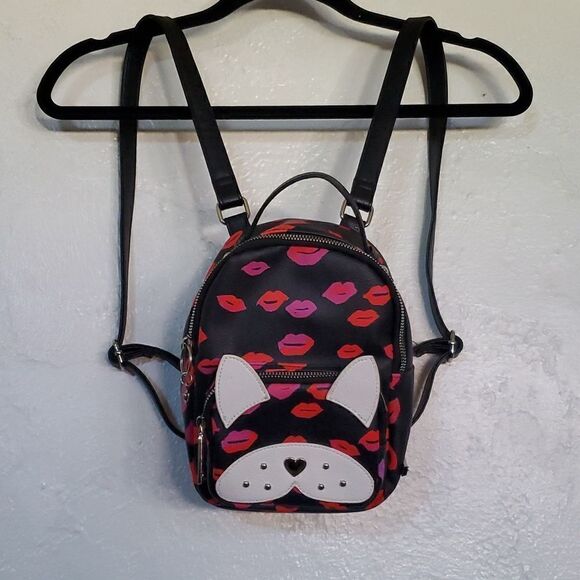 Betsey Johnson Mini Kitsch Backpack Puppy Dog Love - Picture 2 of 15